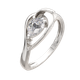 Миниатюра изображения товара Кольцо из серебра ZORKA 0210852.ZZ (р.17, с фианитом)