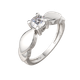 Миниатюра изображения товара Кольцо из серебра ZORKA 0210870.ZZ (р.18, с фианитом)