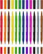Миниатюра изображения товара Фломастеры Berlingo Brush&Fineliner / BP_00112 (12цв)