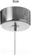 Миниатюра изображения товара Потолочный светильник BayerLux Балансия / 9802158 (хром)