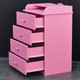 Миниатюра изображения товара Комод пеленальный Dipriz Алиса М Д2302 / Д.7549.6  (розовый)