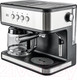 Миниатюра изображения товара Кофеварка эспрессо BQ CM1005 2в1 (сталь/черный)