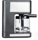 Миниатюра изображения товара Кофеварка эспрессо BQ CM1005 2в1 (сталь/черный)