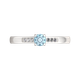 Миниатюра изображения товара Кольцо из серебра ZORKA 02S4040.ZZ (р.17, с топазом и фианитами)