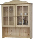 Миниатюра изображения товара Шкаф с витриной Dipriz Lena Д.73043.7 (без отделки)
