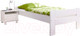 Миниатюра изображения товара Односпальная кровать Dipriz Bert 90 / Д.80068.1 (белый)