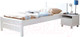 Миниатюра изображения товара Односпальная кровать Dipriz Bora 90 / Д.80067.1 (белый)