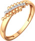 Миниатюра изображения товара Кольцо из розового золота ZORKA 210970.9K.R.ZZ (р.17)