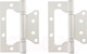 Миниатюра изображения товара Комплект петель дверных VELA 100x75x2.5 2ВВ-WH