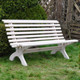 Миниатюра изображения товара Скамья садовая Dipriz Д.25045 (белый)