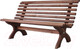Миниатюра изображения товара Скамья садовая Dipriz Ойвинд Д.25043.2 (венге)