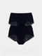 Миниатюра изображения товара Комплект женских трусов Mark Formelle 412417-2 (р.102, черный)