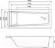 Миниатюра изображения товара Ванна акриловая Lauter Versailles 160x75 / 21070060 (с ножками)