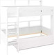 Миниатюра изображения товара Двухъярусная кровать Dipriz Gaius Д.83304.1 (белый)