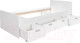 Миниатюра изображения товара Односпальная кровать Dipriz Boro 90x200 / Д.80070.1 (белый)