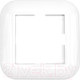 Миниатюра изображения товара Рамка для выключателей и розеток Ovivo Loft 404-010001-096 (белый)