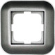 Миниатюра изображения товара Рамка для выключателей и розеток Ovivo Loft 404-110011-096 (дымчатый)