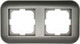 Миниатюра изображения товара Рамка для выключателей и розеток Ovivo Loft 404-110011-226 (дымчатый)