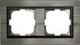 Миниатюра изображения товара Рамка для выключателей и розеток Ovivo Quantum 405-310000-226 (магнитный серый)