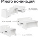 Миниатюра изображения товара Стол детский Dipriz Чек / Д.60032.1 (грунт/краска)