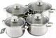 Миниатюра изображения товара Набор кастрюль Кухар Лотос Традиция КЛ2-004С