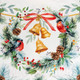 Миниатюра изображения товара Комплект столового белья Этель Сhristmas Bells. Скатерть + салфетки / 7319000