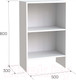 Миниатюра изображения товара Стеллаж Mio Tesoro Мини 2.07.07.080.1 (белый)