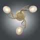 Миниатюра изображения товара Люстра Элетех Лилия НПБ 01-3x60-141 Е27 / 1005405401 (131 бежевый/золото)
