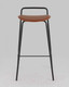 Миниатюра изображения товара Стул барный Stool Group Mantis (экокожа коричневый)