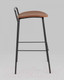 Миниатюра изображения товара Стул барный Stool Group Mantis (экокожа коричневый)