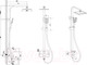 Миниатюра изображения товара Душевая система со смесителем Ekko E24803-7