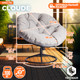 Миниатюра изображения товара Кресло офисное Tetchair Cloude Home (рогожка серо-бежевый)
