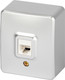 Миниатюра изображения товара Розетка ЭРА Эксперт 11-3203-03 / Б0063009 (алюминий)