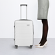 Миниатюра изображения товара Чемодан на колесах DoubleW YF-PP02 (M, белый)