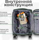 Миниатюра изображения товара Чемодан на колесах MONZA 8038# (S, зеленый)