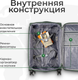 Миниатюра изображения товара Чемодан на колесах MONZA 8038# (L, зеленый)