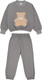 Миниатюра изображения товара Костюм для малышей Amarobaby Teddy / AB-OD24-T11/11-104 (серый, р.104)