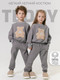 Миниатюра изображения товара Костюм для малышей Amarobaby Teddy / AB-OD24-T11/11-104 (серый, р.104)