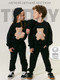 Миниатюра изображения товара Костюм детский Amarobaby Teddy / AB-OD24-T11/09-116 (черный, р.116)