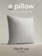 Миниатюра изображения товара Подушка для сна Espera E Pillow ЕС-8897 (70x70, стильный серый)