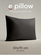 Миниатюра изображения товара Подушка для сна Espera E Pillow ЕС-8859 (50x70, благородный графитовый)