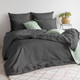 Миниатюра изображения товара Простыня Verossa На резинке 180x200x30 / 780695 (сатин/Graphite)