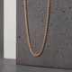 Миниатюра изображения товара Цепочка из розового золота ZORKA 512076ГПГ.050.14K.R (45см)