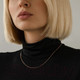 Миниатюра изображения товара Цепочка из розового золота ZORKA 512002Г.025.14K.R (45см)