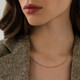 Миниатюра изображения товара Цепочка из розового золота ZORKA 512002ГПГ.060.14K.R (55см)