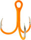 Миниатюра изображения товара Набор крючков рыболовных Flagman Fishing Treble hook F41 Orange №8 / F41O-08  (5шт)