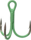 Миниатюра изображения товара Набор крючков рыболовных Flagman Fishing Treble hook F36 Luminous Green №12 / F36G-12  (5шт)