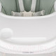 Миниатюра изображения товара Стульчик для кормления INDIGO Corn Flex (зеленый/серый)