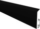 Миниатюра изображения товара Плинтус КТМ-2000 Дюрополимер ПВБ80-311В (2м, черный софт)