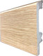 Миниатюра изображения товара Плинтус КТМ-2000 Дюрополимер ПВБ80-619В (2м, дуб каньон)